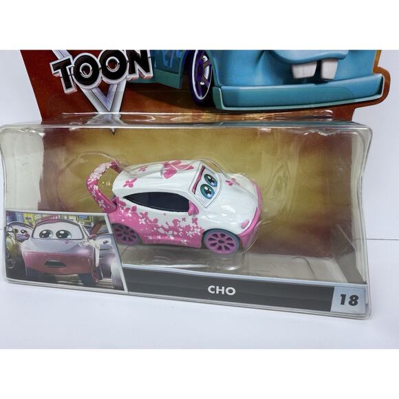 NIB Disney Pixar Cars Toon #18 Cho 1:55 Diecast Car Tokyo Mater 2009 Mattel - Picture 4 of 7
